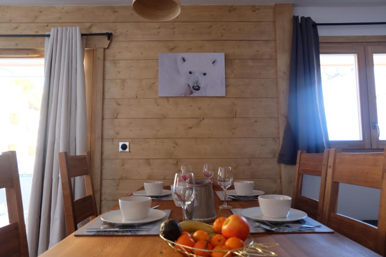 Appartement Soleil Blanc Residence Lodge Des Neiges 蒂涅 外观 照片