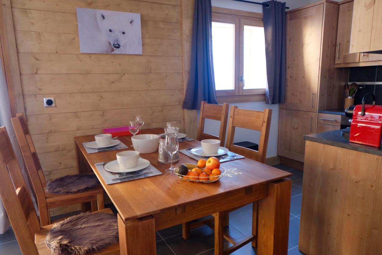Appartement Soleil Blanc Residence Lodge Des Neiges 蒂涅 外观 照片