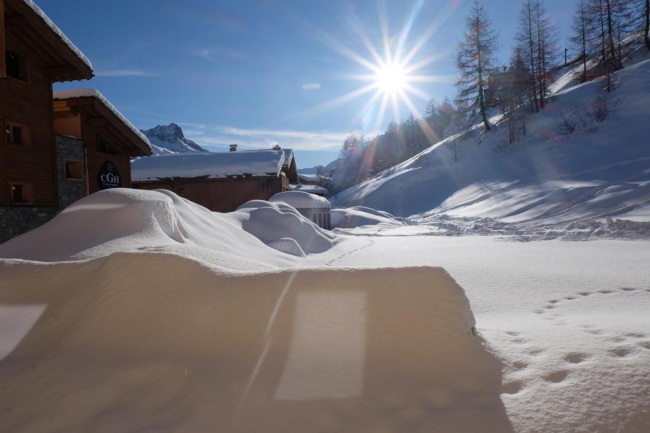 Appartement Soleil Blanc Residence Lodge Des Neiges 蒂涅 外观 照片