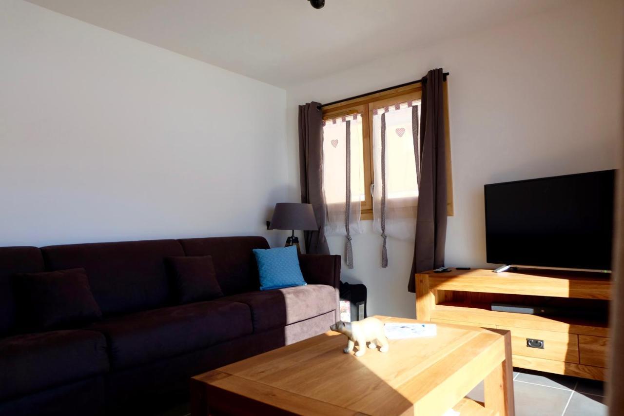 Appartement Soleil Blanc Residence Lodge Des Neiges 蒂涅 外观 照片