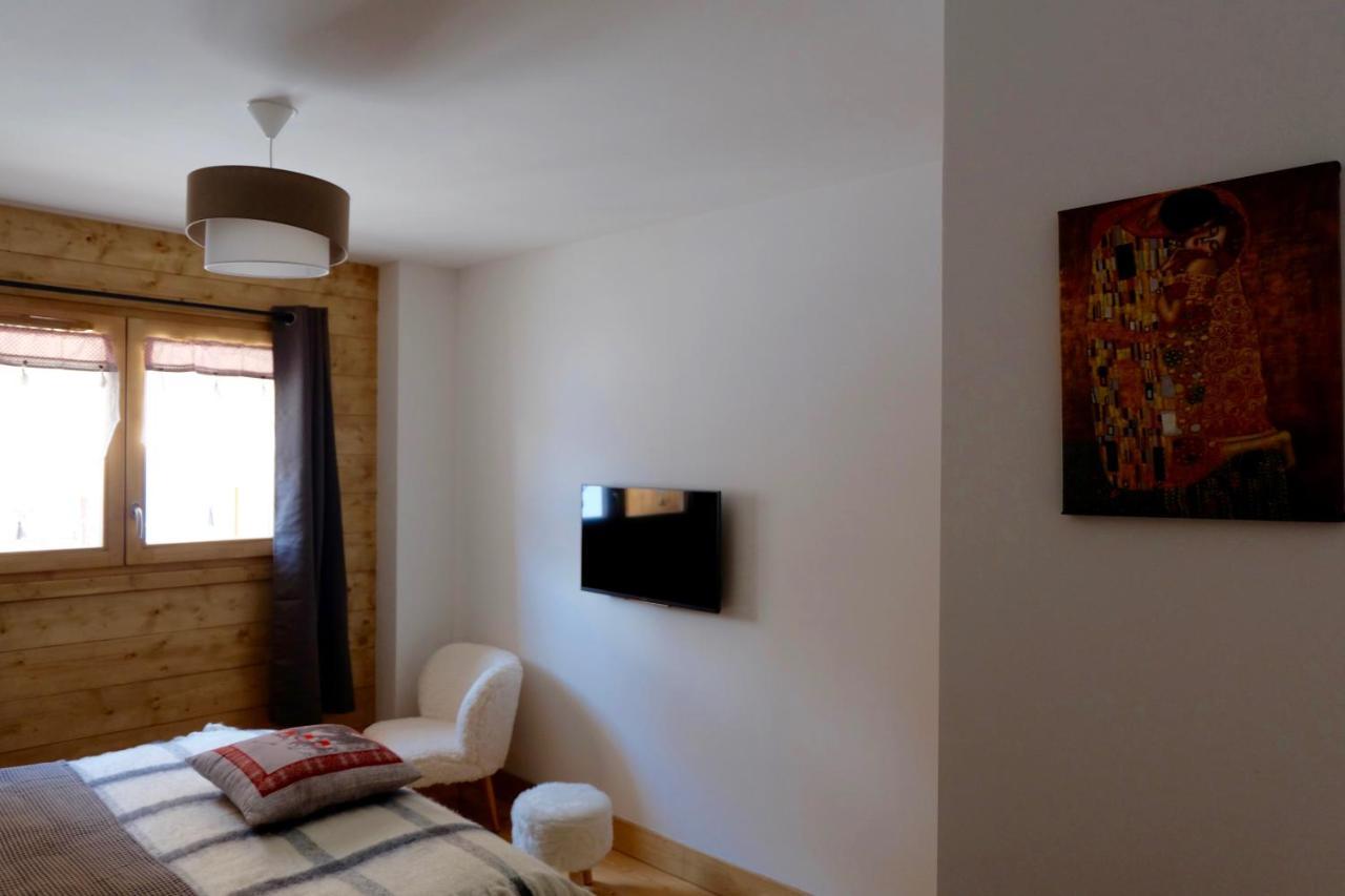 Appartement Soleil Blanc Residence Lodge Des Neiges 蒂涅 外观 照片